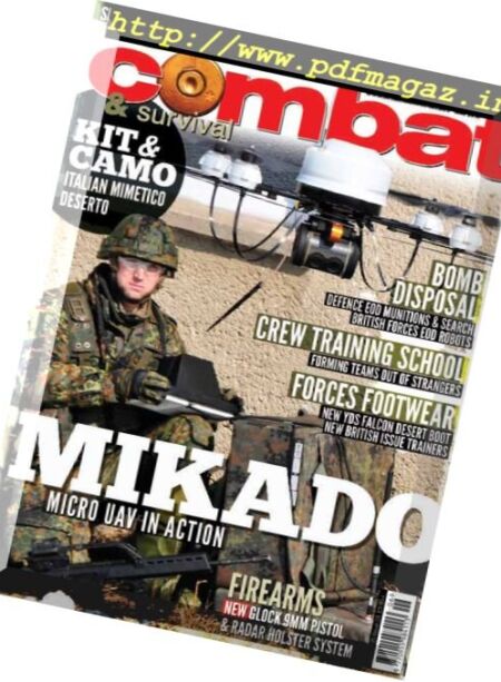 Combat & Survival – June 2013 Cover