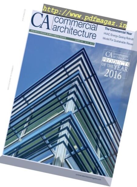 Commercial Architecture – December 2016 Cover
