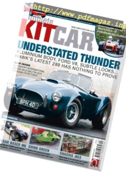 Complete Kitcar – March 2017