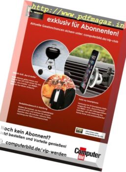 Computer Bild Germany – 21 Januar 2017
