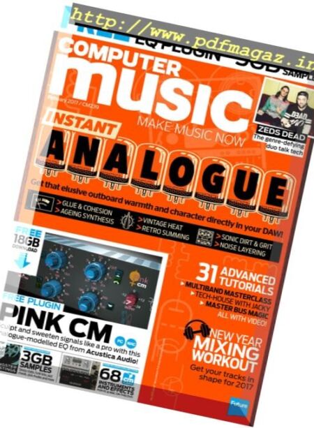 Computer Music – Issue 239, February 2017 Cover
