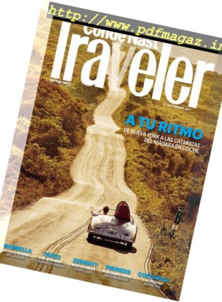 Conde Nast Traveler Spain – Febrero 2017 Cover
