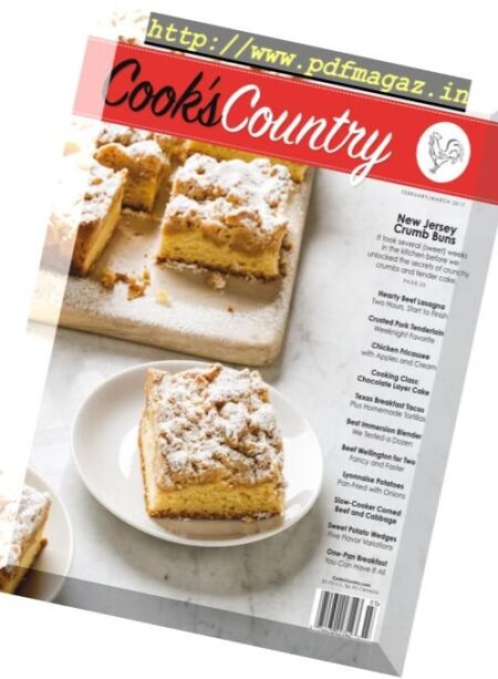 Cook’s Country – February-March 2017 Cover