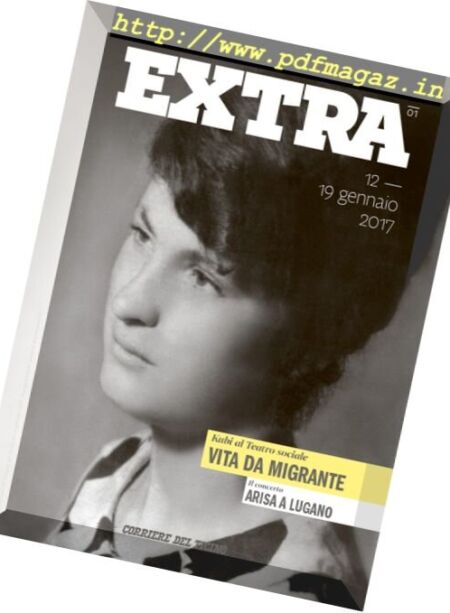 Corriere del Ticino Extra – 12 Gennaio 2017 Cover