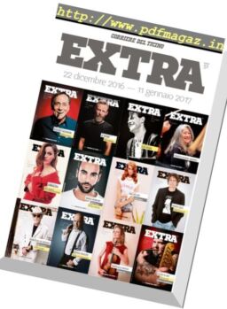 Corriere del Ticino Extra – 22 Dicembre 2016