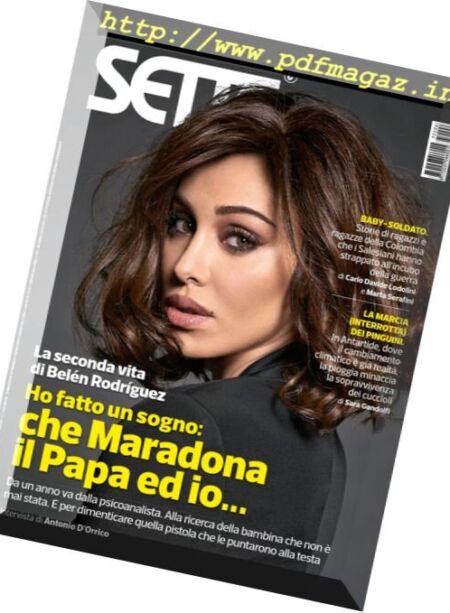 Corriere della Sera Sette – 10 Febbraio 2017 Cover