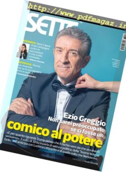 Corriere della Sera Sette – 6 Gennaio 2017