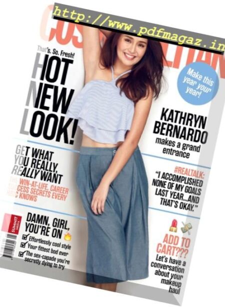 Cosmopolitan Philippines – January 2017 Cover