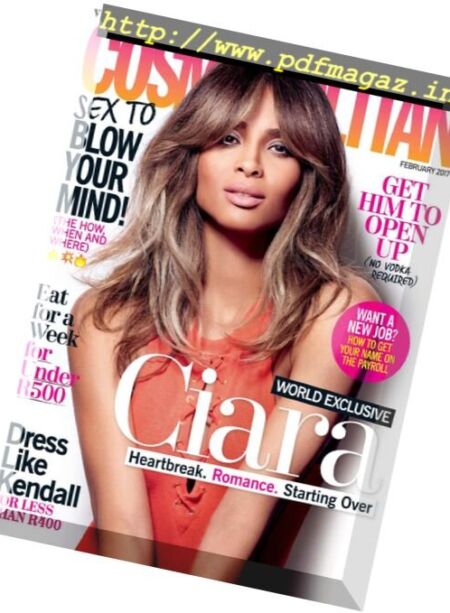 Cosmopolitan South Africa – February 2017 Cover