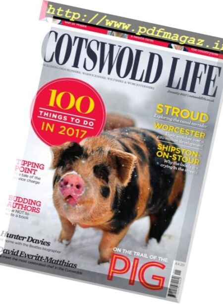 Cotswold Life – January 2017 Cover