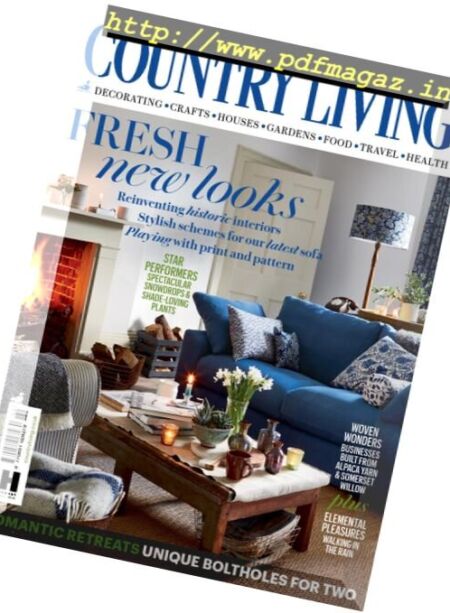 Country Living UK – February 2017 Cover