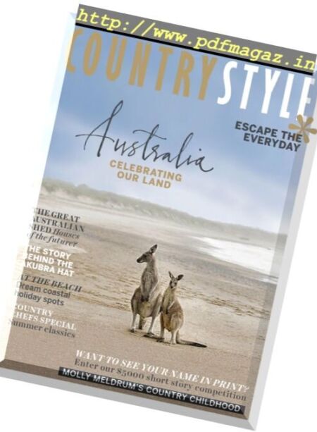 Country Style – January 2017 Cover