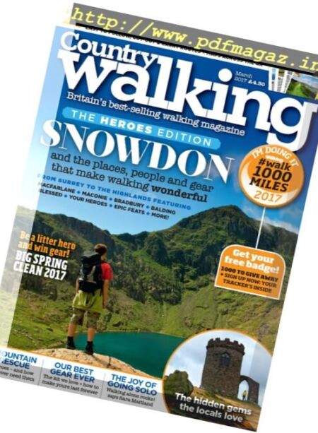 Country Walking – March 2017 Cover