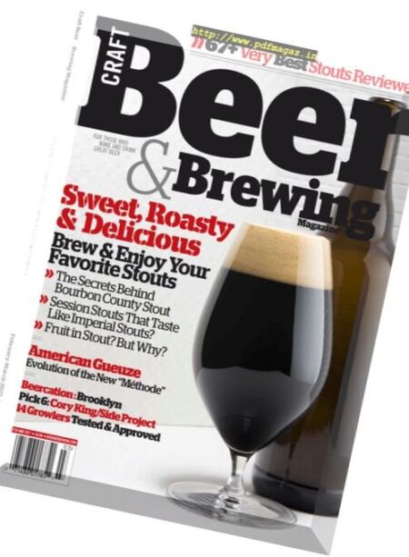 Craft Beer & Brewing – February-March 2017 Cover