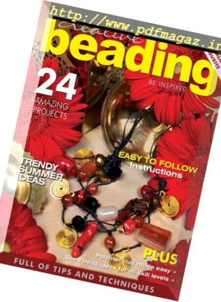 Creative Beading – Vol. 13 Issue 6, 2016 Cover