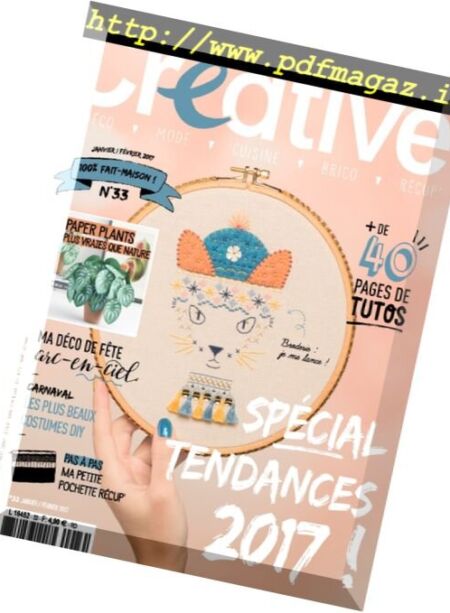 Creative – Janvier-Fevrier 2017 Cover