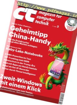 c’t Germany – 7 Januar 2017