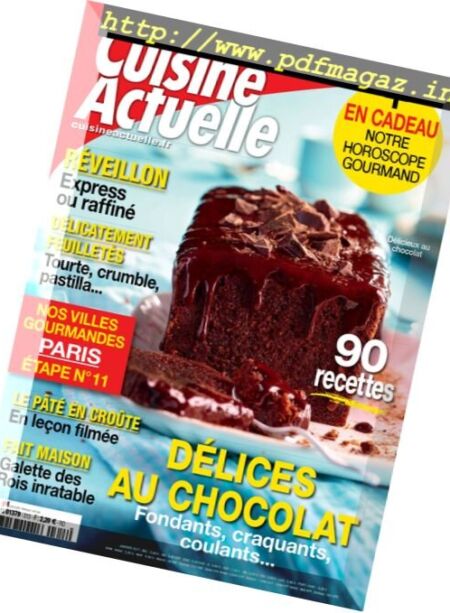 Cuisine Actuelle – Janvier 2017 Cover