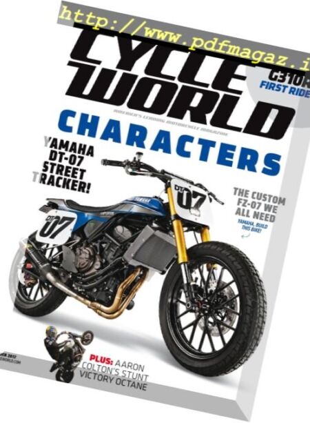 Cycle World – March 2017 Cover