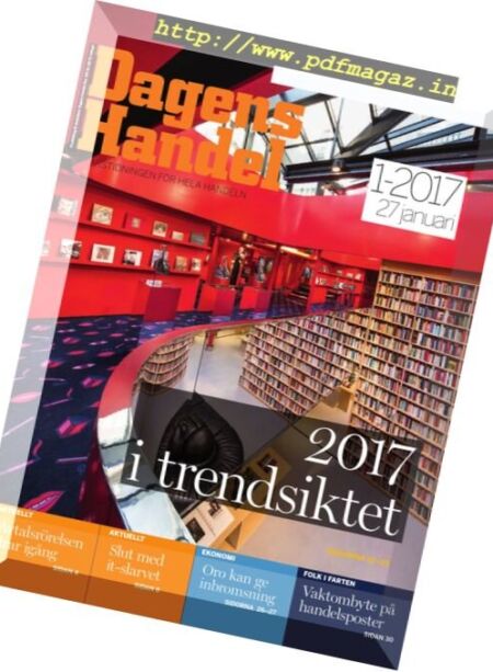 Dagens Handel – Nr.1, 2017 Cover