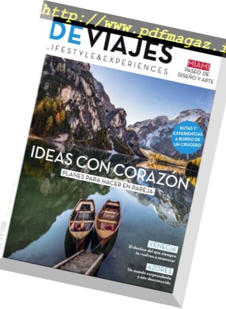 De Viajes – Febrero 2017 Cover