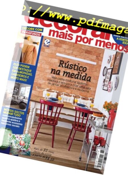 Decorar Mais Por Menos – Outubro 2016 Cover