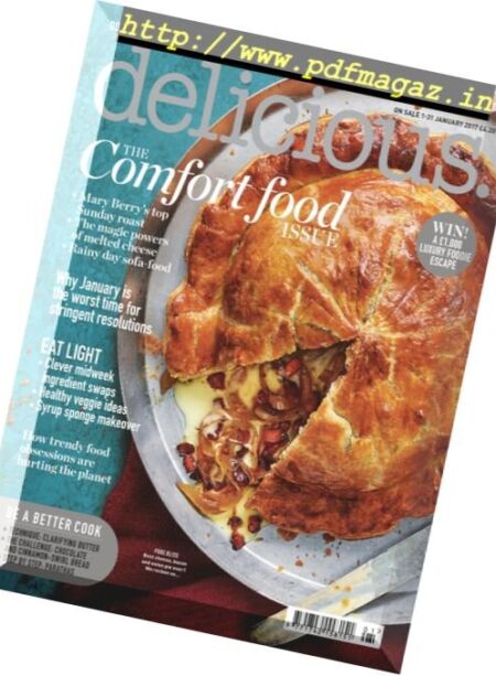 Delicious UK – January 2017 Cover