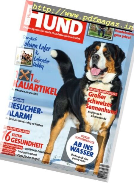 Der Hund – Februar 2017 Cover