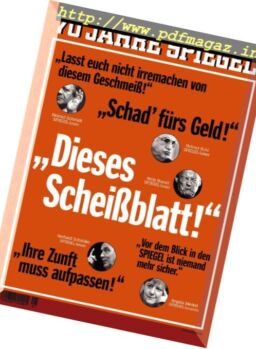 Der Spiegel – 30 Dezember 2016
