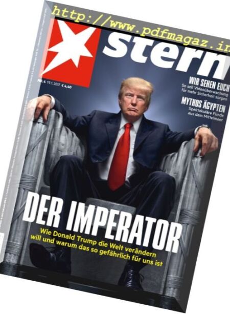 Der Stern – 19 Januar 2017 Cover