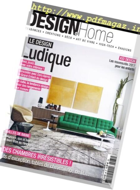 Design@Home – Janvier-Mars 2017 Cover