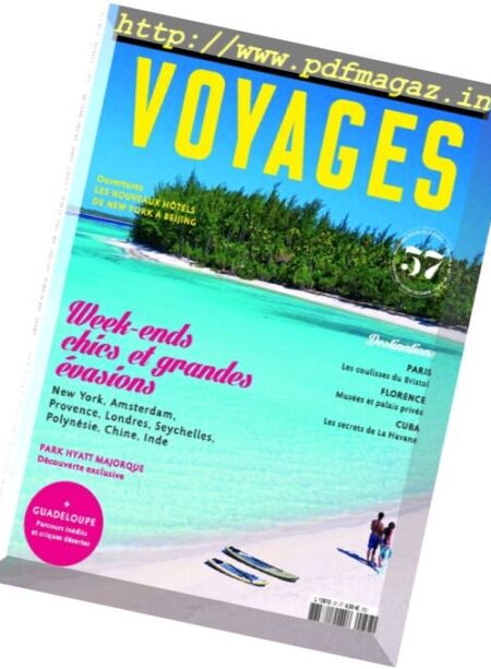 Desirs de Voyages – Nr.57, 2016 Cover
