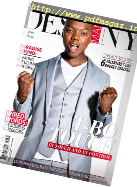 Destiny Man – February 2017 Cover