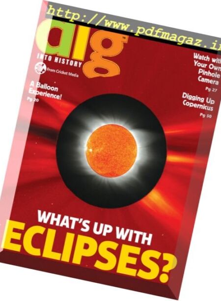 Dig History – January 2017 Cover