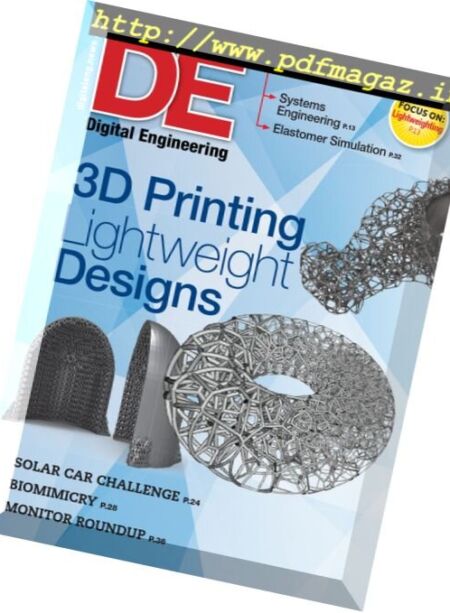 Digital Engineering – January 2017 Cover
