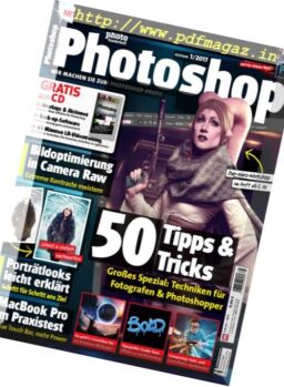Digital Photo Sonderheft Photoshop – Nr.1, 2017