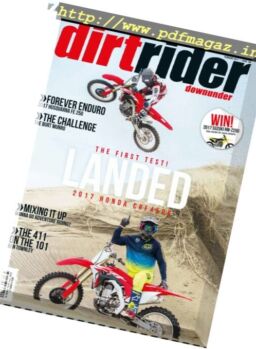 Dirt Rider Downunder – February 2017