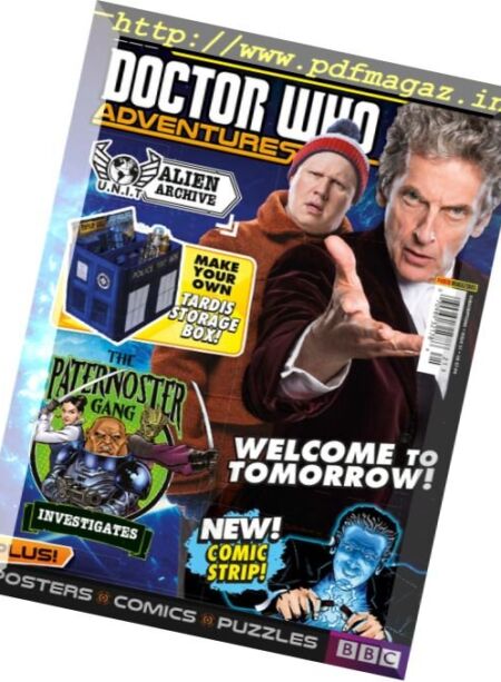 Doctor Who Adventures – Issue 21, 2017 Cover