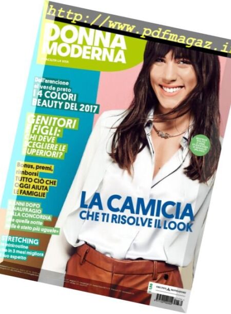 Donna Moderna – 11 Gennaio 2017 Cover