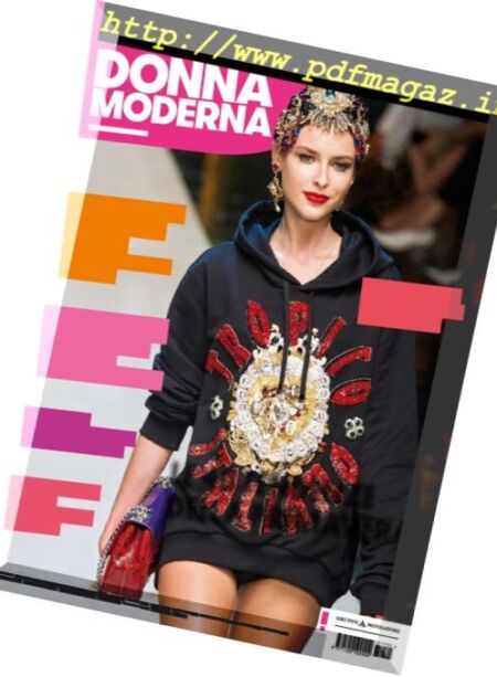 Donna Moderna – 18 Gennaio 2017 Cover