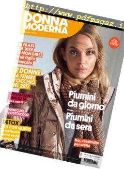 Donna Moderna – 3 Gennaio 2017