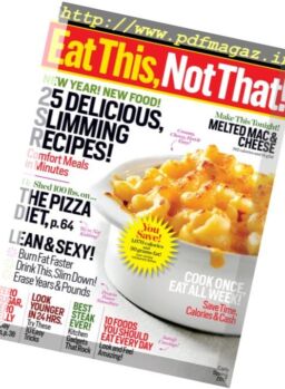Eat This, Not That! – Early Spring 2017