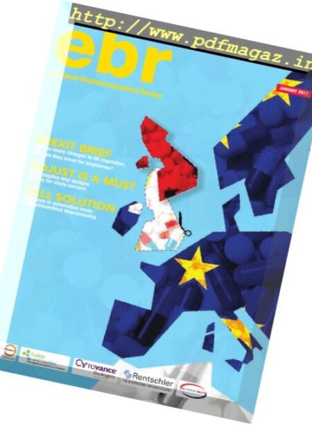 EBR. European Biofarmaceutical Review – January 2017 Cover