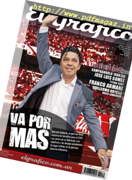 El Grafico – Enero 2017 Cover