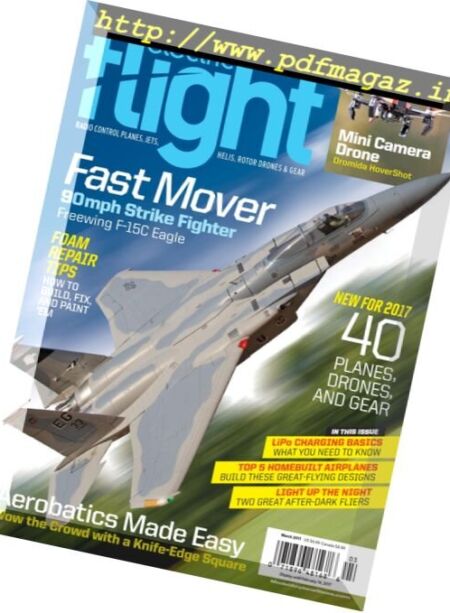 Electric Flight – March 2017 Cover