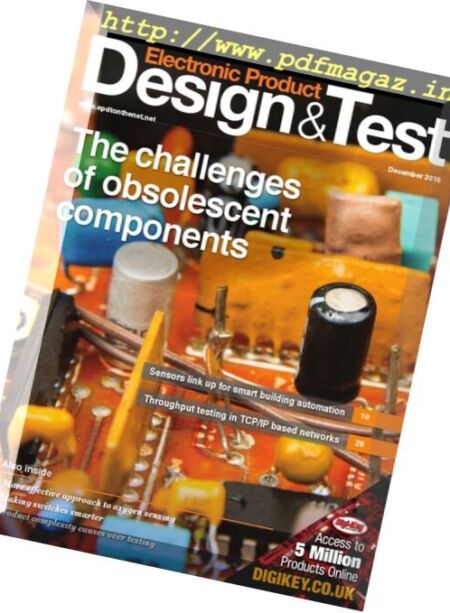 Electronic Product Design & Test – December 2016 Cover