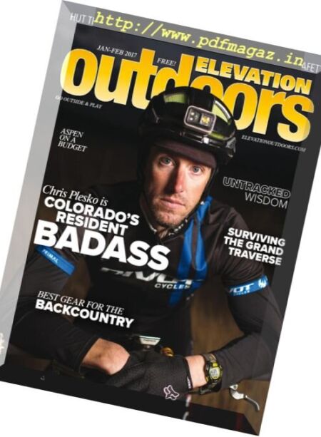 Elevation Outdoors – January-February 2017 Cover