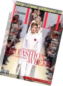 Elle Belgique – Fevrier 2017