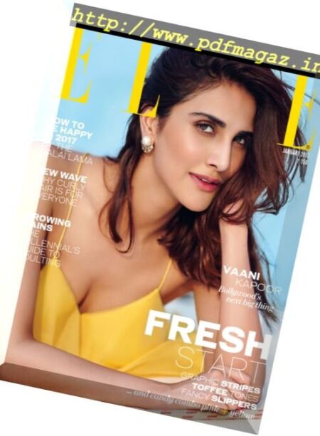 Elle India – January 2017 Cover