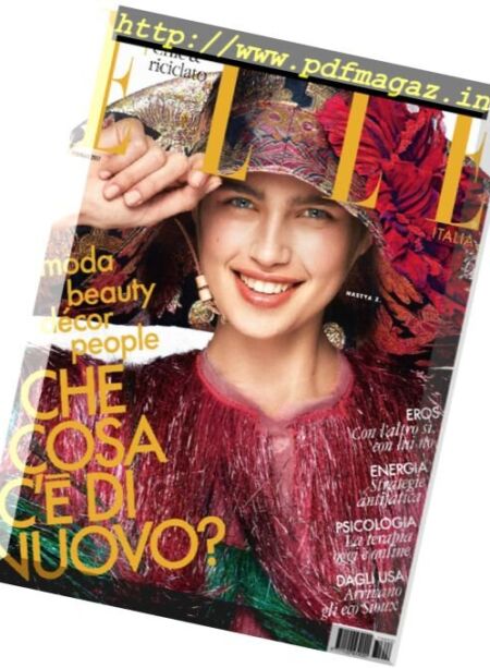 Elle Italia – Febbraio 2017 Cover